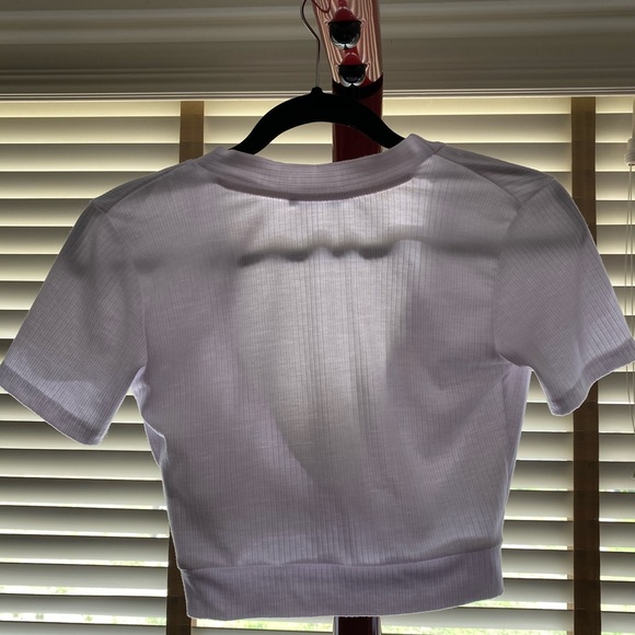 🌟 Zara trafaluc white crop top - Picture 4 of 6